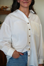 Load image into Gallery viewer, Hamptom Oversized Button Down in White