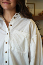Load image into Gallery viewer, Hamptom Oversized Button Down in White