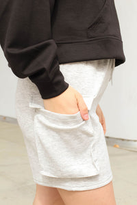 Opelika Lounge Shorts in Heather Grey