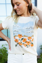 Load image into Gallery viewer, The Valley Tee Collection: Floral Graphic Tee