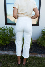 Load image into Gallery viewer, San Clemente White Wide-Leg Jeans