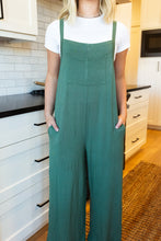 Load image into Gallery viewer, Stratton Wide-Leg Jumpsuit in Green