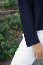 Load image into Gallery viewer, Hudson Buttoned Cardigan in Navy
