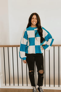 Newport Checkered Sweater