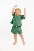 Load image into Gallery viewer, Kids Slouchy Set in Forest Green