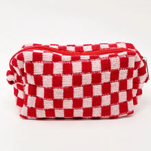 Load image into Gallery viewer, Prague Checkered Travel Pouch