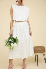 Load image into Gallery viewer, Westerly Eyelet Midi Skirt