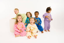 Load image into Gallery viewer, Kids Smiley Sweatsuit in Pink