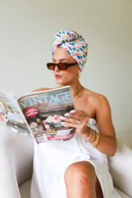 Load image into Gallery viewer, Towel Hair Wrap in Cheetah