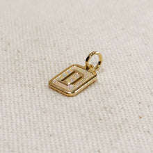 Load image into Gallery viewer, Paris Jewelry Collection: Textured Initial Charm PREORDER