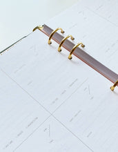 Load image into Gallery viewer, Durham Organization Collection: Undated Planner in Rainbow Check