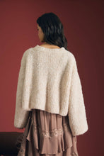 Load image into Gallery viewer, Madison Fuzzy Cardigan in Oatmeal