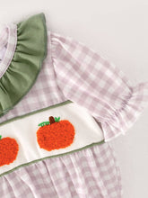 Load image into Gallery viewer, Chenille Pumpkin Romper
