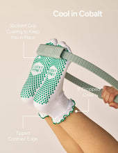 Load image into Gallery viewer, Ruffle Grip Pilates Sock in Green