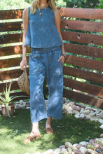 Load image into Gallery viewer, Chatman Sleeveless Denim Top