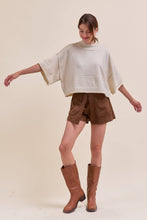 Load image into Gallery viewer, Bloomington Knit Mockneck in Ivory