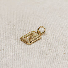 Load image into Gallery viewer, Paris Jewelry Collection: Textured Initial Charm PREORDER