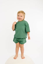 Load image into Gallery viewer, Kids Slouchy Set in Forest Green