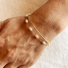 Load image into Gallery viewer, Paris Jewelry Collection: Gold + Pearl Cuff