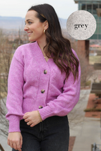 Load image into Gallery viewer, Atmore Cardigan In Grey