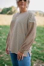 Load image into Gallery viewer, Carlsbad Neutral Striped Top