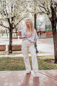 Calimesa Oversized Tee in Lavender