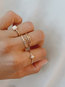 Paris Jewelry Collection: Double Stacking Ring