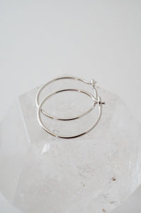 Los Angeles Jewelry Collection: Everyday Hoops in Gold and Silver