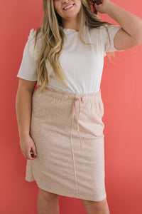 Orchard Avenue White Ruffled Top