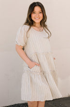 Load image into Gallery viewer, Olympia Striped Cotton Dress