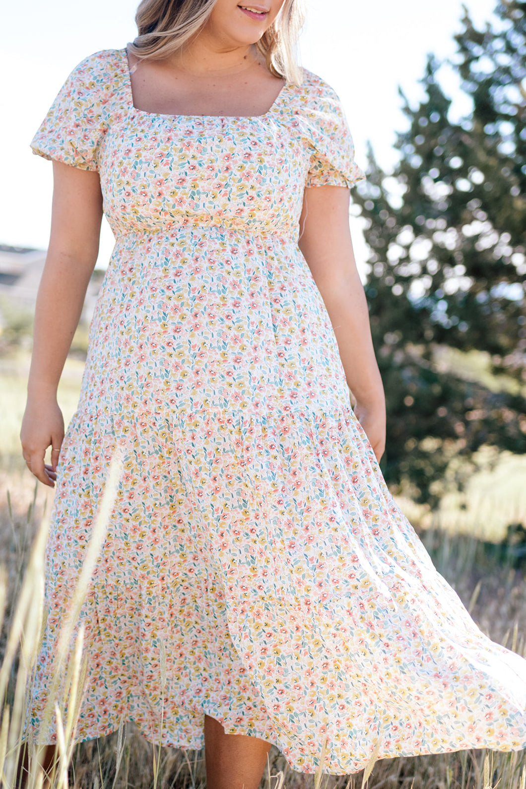 Newport Coast Floral Dress