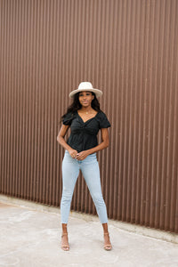 San Carlos Twist Top in Cream