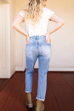 Load image into Gallery viewer, Aldine Light Wash Boyfriend Jeans