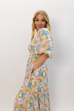 Load image into Gallery viewer, Harmony Floral Puff Sleeve Dress