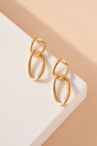 Calabasas Chain Link Earrings