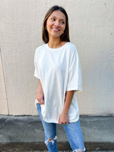 Load image into Gallery viewer, Calimesa Oversized Tee in Off White