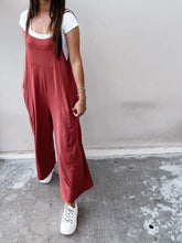Load image into Gallery viewer, Stratton Wide-Leg Jumpsuit in Rasberry
